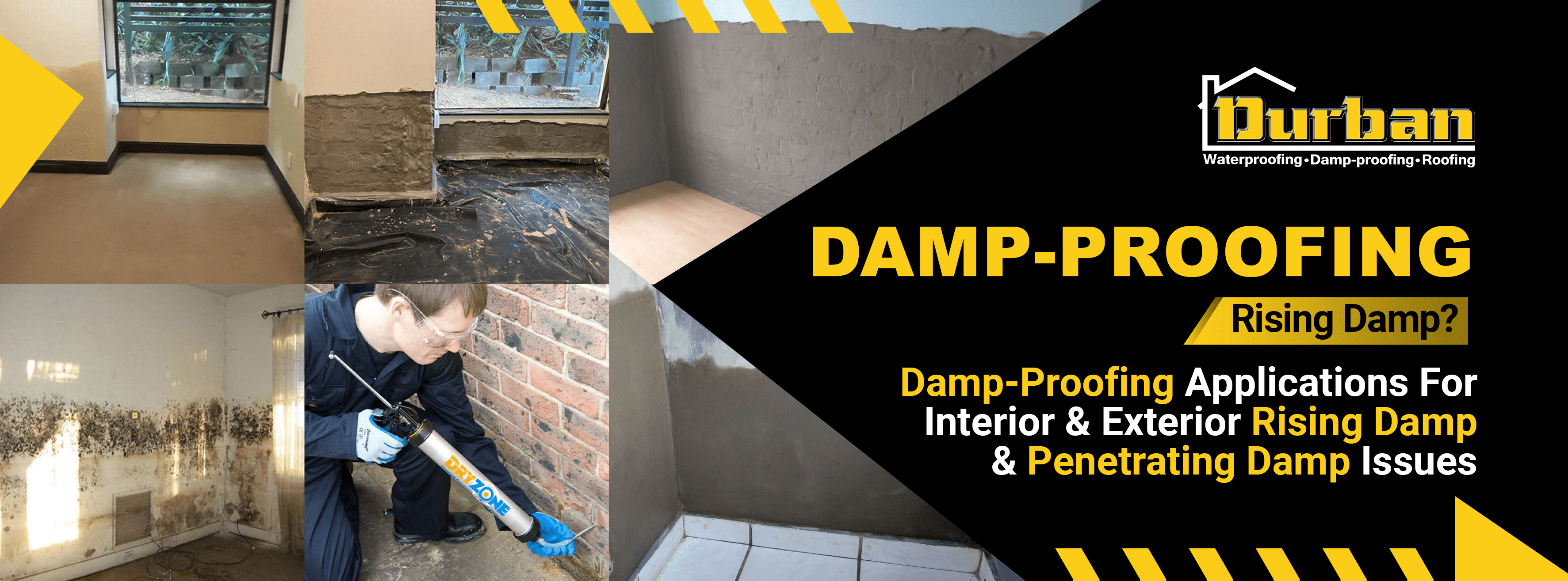 Damp-Proofing applications in durban